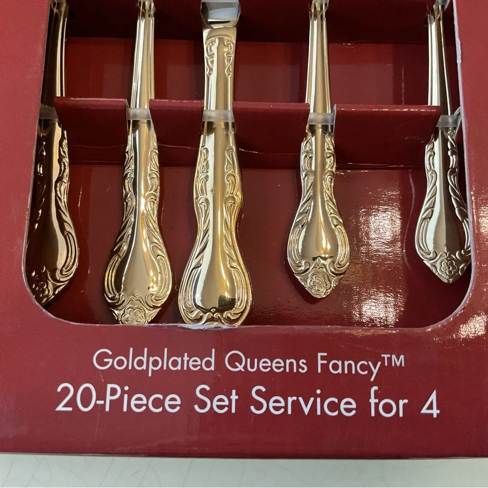 International Silver Co. Goldplated Flatware (Service for 8)